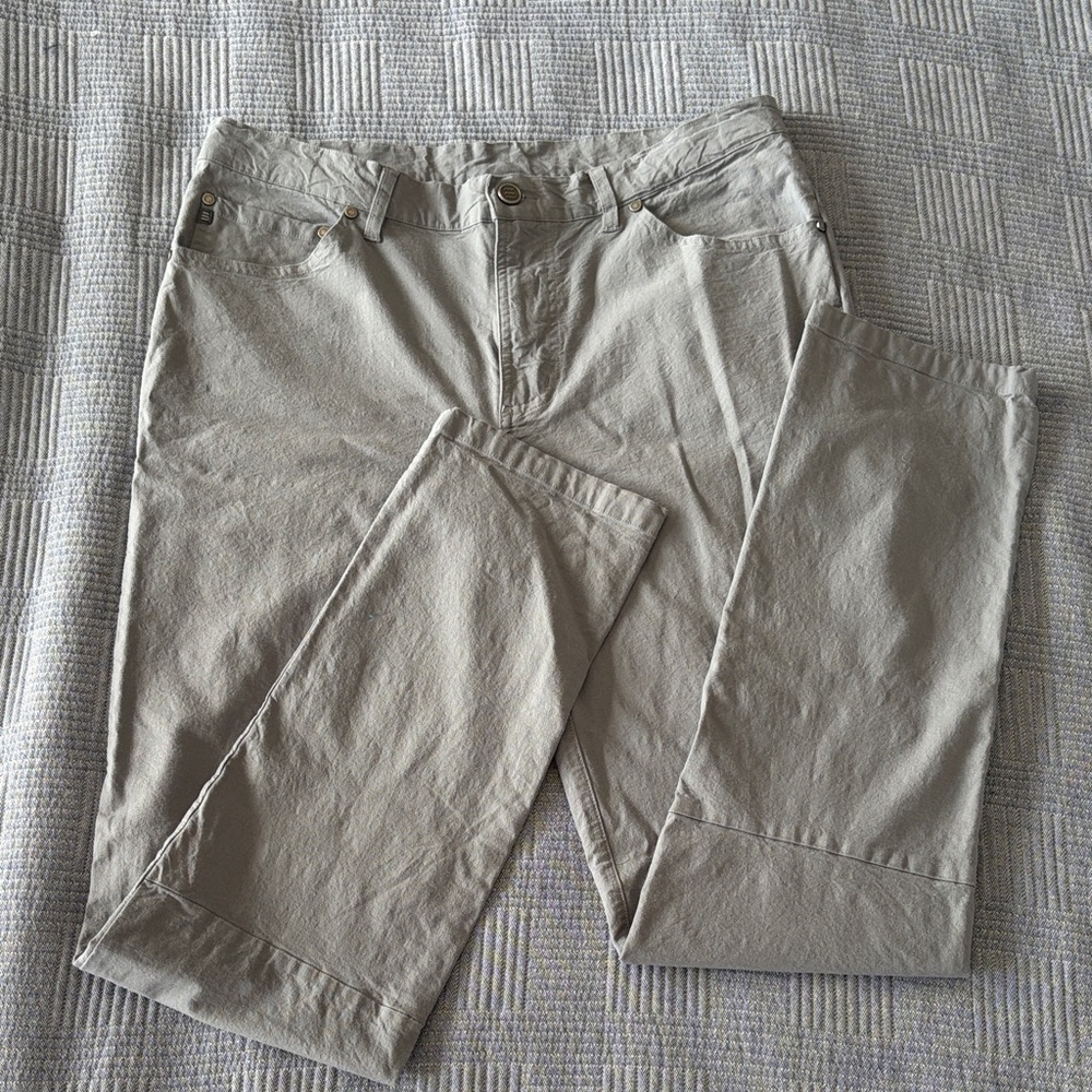 Free Fly Apparel Men's Light Gray Pants